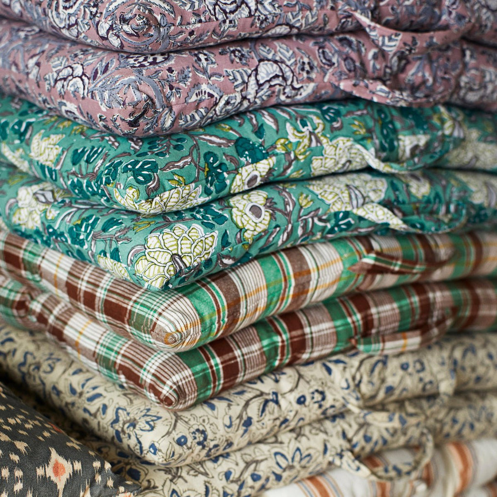Patterned Cotton Mattress/Chair Cushion - RhoolMattress/CushionMadam StoltzPatterned Cotton Mattress/Chair Cushion