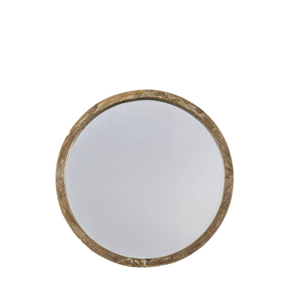 Round Wooden Framed Mirror - RhoolMirrorRhoolRound Wooden Framed Mirror
