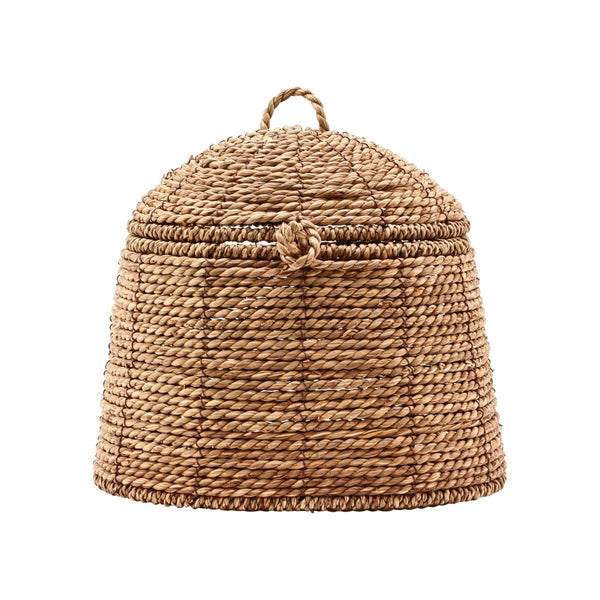 Woven Seagrass Basket with Lid - RhoolBasketsHouse DoctorWoven Seagrass Basket with Lid