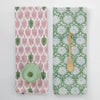 Block Print Tea Towel - Green - RhoolTea TowelsRozablueBlock Print Tea Towel - Green