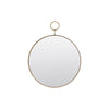 Brass Framed Round Mirror - Medium - RhoolMirrorsHouse DoctorBrass Framed Round Mirror - Medium