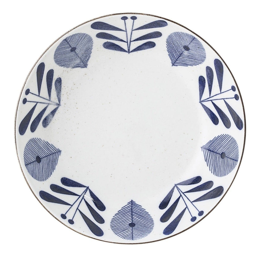 Camellia Blue and White Porcelain Pasta Bowl - RhoolBowlBloomingvilleBloomingville Bowl Camellia Blue and White Porcelain Pasta Bowl 5711173240845