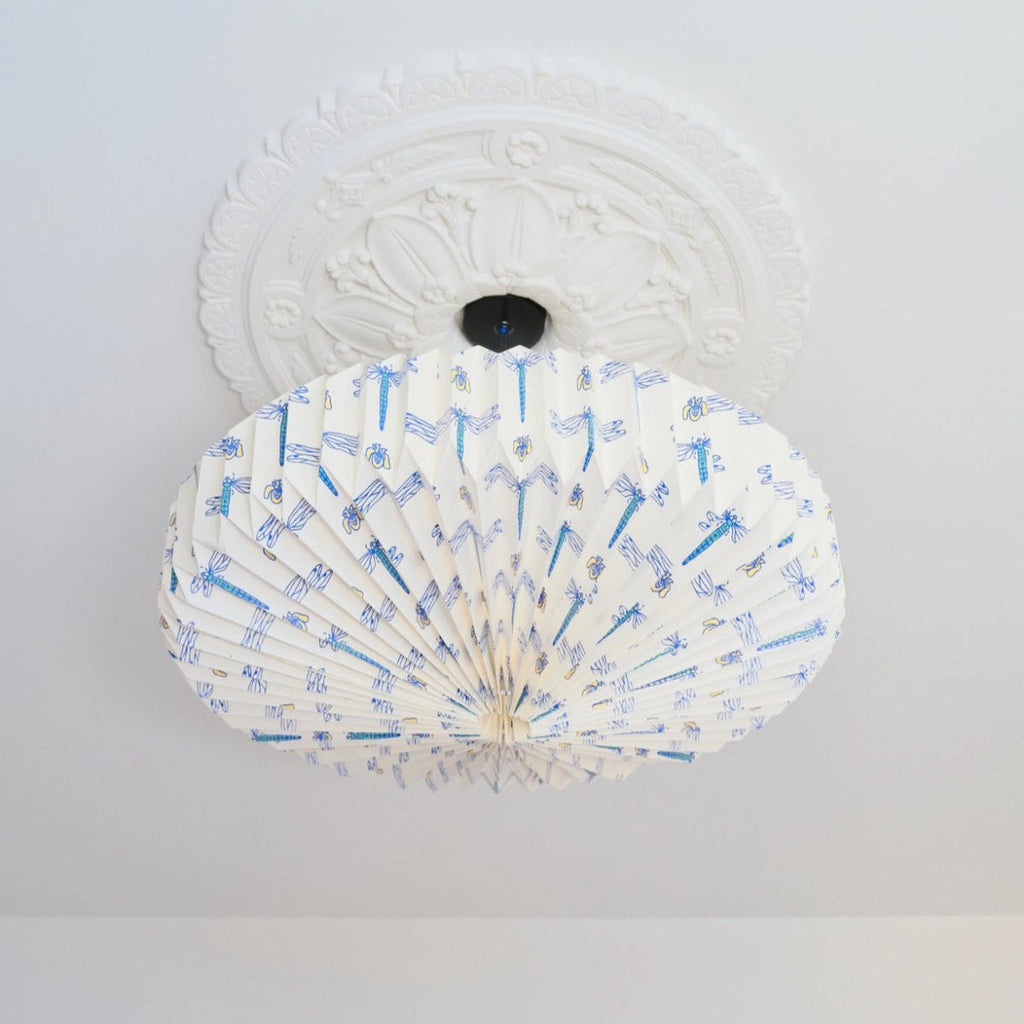 Aarven Origami Paper Lamp Shade - Dragon Fly Saucer - RhoolLamp ShadesAARVENAarven Origami Paper Lamp Shade - Dragon Fly Saucer