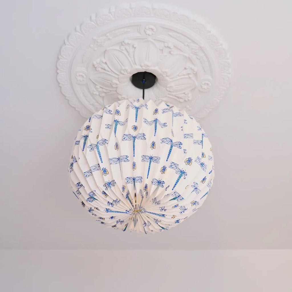 Aarven Origami Paper Lamp Shade - Dragonfly Globe - RhoolLamp ShadesAARVENAarven Origami Paper Lamp Shade - Dragonfly Globe