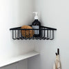 Black Hanging Corner Storage Basket - RhoolShower BasketHouse DoctorBlack Hanging Corner Storage Basket