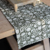 Block Print Cotton Table Runner - Green Floral - RhoolTableclothsRhoolBlock Print Cotton Table Runner - Green Floral