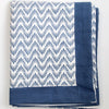 Block Print Tablecloth - Blue Waves - RhoolTableclothsRozablueBlock Print Tablecloth - Blue Waves
