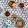 Block Print Tablecloth - Blue/Green - RhoolTableclothsRozablueBlock Print Tablecloth - Blue/Green