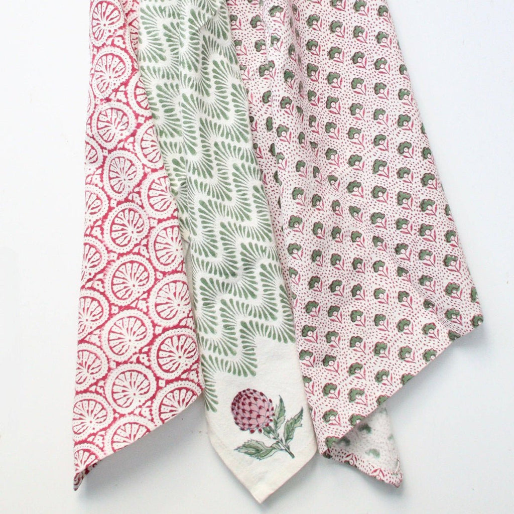 Block Print Tea Towel - Ladybird - RhoolTea TowelsRozablueBlock Print Tea Towel - Ladybird