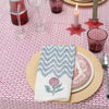Block Printed Napkins - Blue Waves - RhoolNapkinRozablueBlock Printed Napkins - Blue Waves
