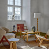 Bloomingville Bobbin Floor Lamp and Linen Shade - RhoolFloor LampBloomingvilleBloomingville Bobbin Floor Lamp and Linen Shade