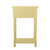 Bloomingville Bobbin Leg Bed Side Table - Yellow Ochre - RhoolSide TableBloomingvilleBloomingville Bobbin Leg Bed Side Table - Yellow Ochre