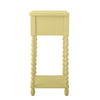 Bloomingville Bobbin Leg Bed Side Table - Yellow Ochre - RhoolSide TableBloomingvilleBloomingville Bobbin Leg Bed Side Table - Yellow Ochre