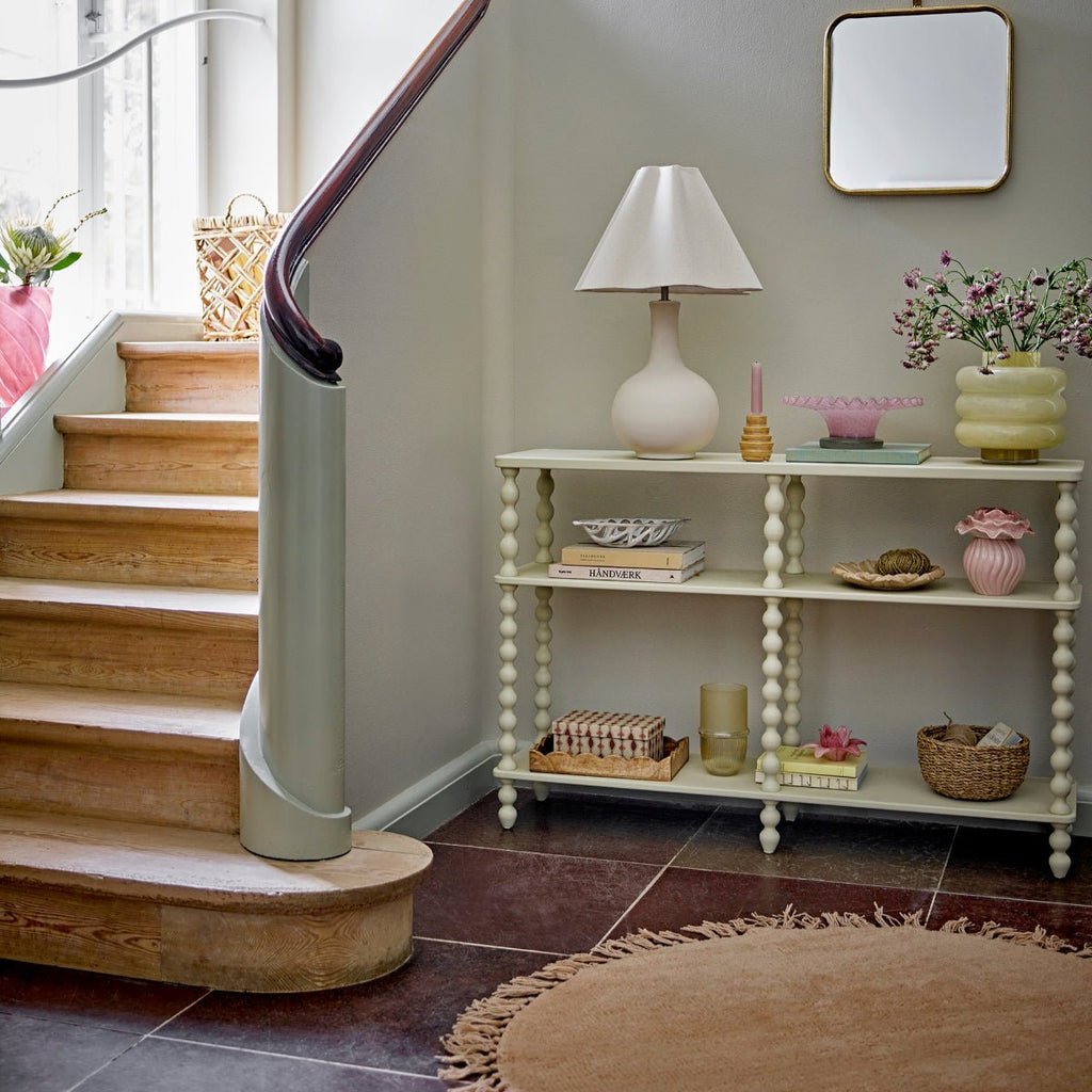 Bloomingville Bobbin Pine Console Table - White - RhoolConsoleBloomingvilleBloomingville Bobbin Pine Console Table - White