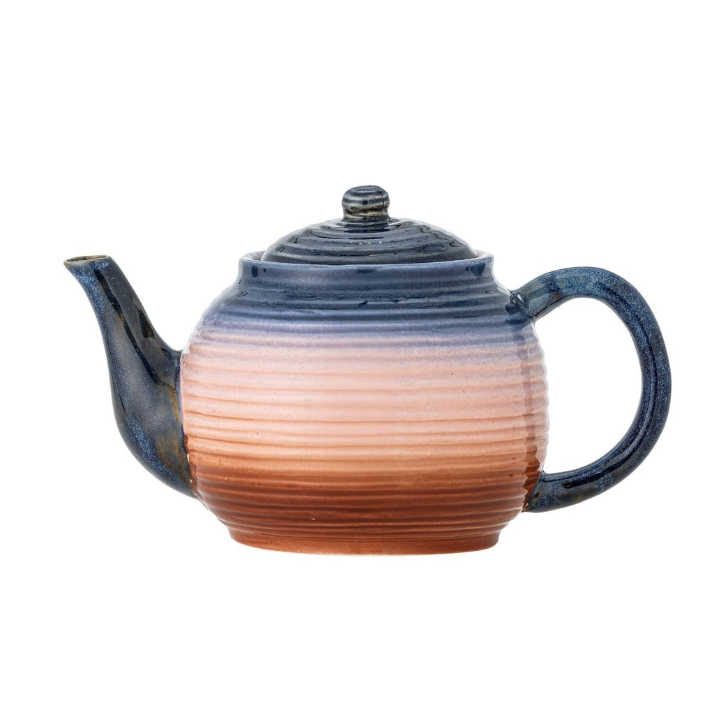 Bloomingville Ceramic Teapot - Blue/reds - RhoolTeapotBloomingvilleBloomingville Ceramic Teapot - Blue/reds