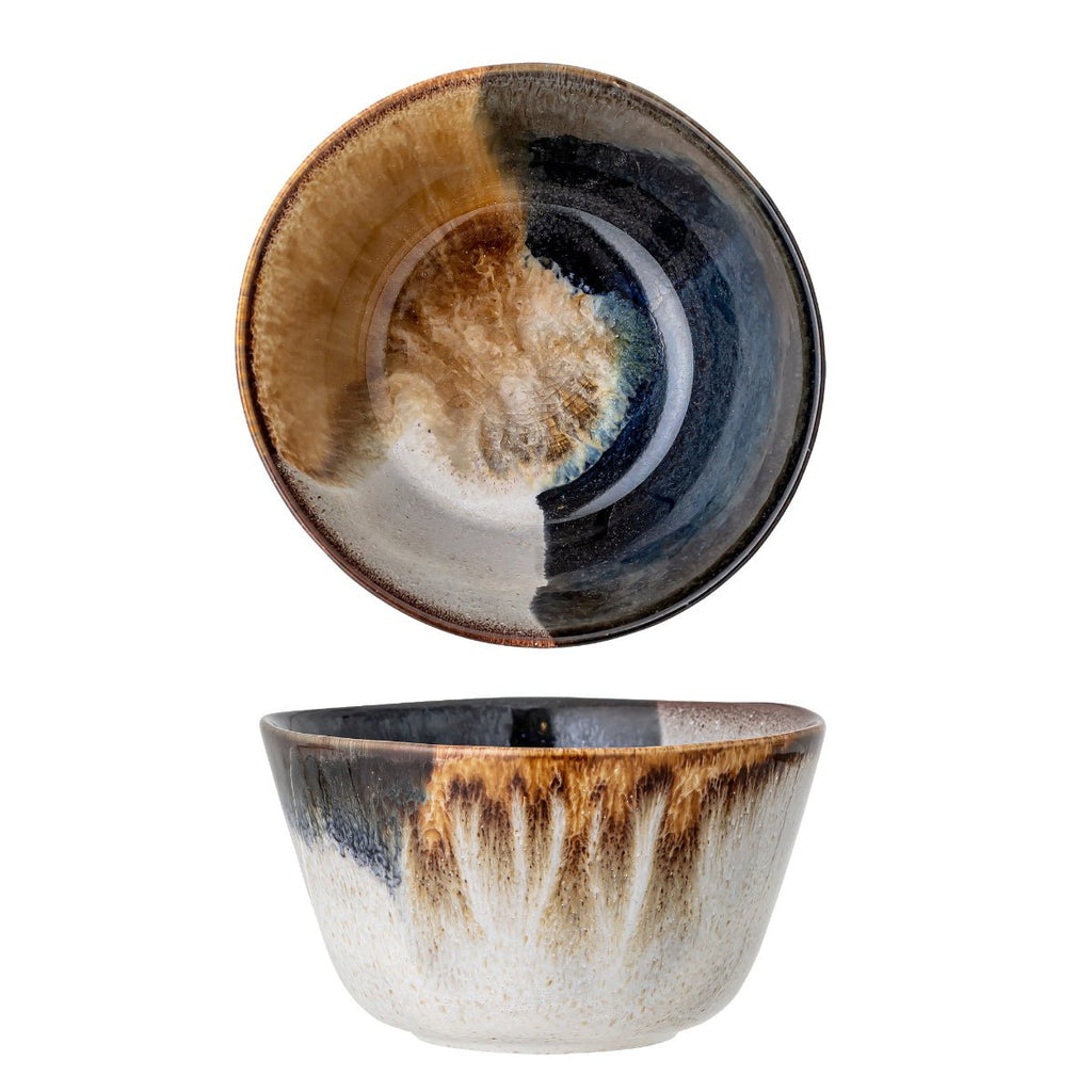Bloomingville Patterned Reactive Glaze Bowl - Blue - RhoolTablewareBloomingvilleBloomingville Patterned Reactive Glaze Bowl - Blue