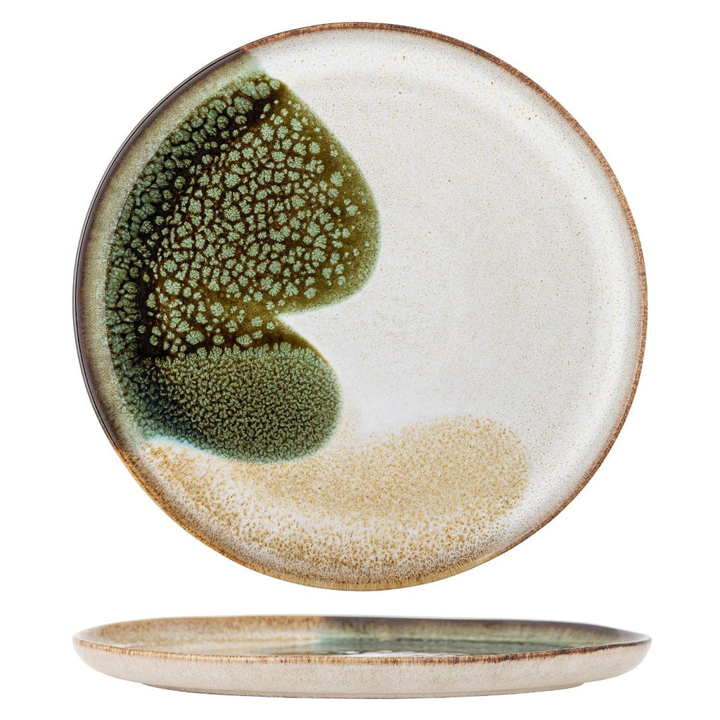 Bloomingville Reactive Glaze Dinner Plate - Green - RhoolTablewareBloomingvilleBloomingville Reactive Glaze Dinner Plate - Green