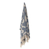 Bloomingville Recycled Cotton Throw - Blue/Off White - RhoolThrowBloomingvilleBloomingville Recycled Cotton Throw - Blue/Off White