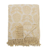 Bloomingville Recycled Cotton Throw - Yellow off White - RhoolThrowBloomingvilleBloomingville Recycled Cotton Throw - Yellow off White