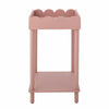 Bloomingville Scallop Side Table - Dusty Pink - RhoolSide TableBloomingvilleBloomingville Scallop Side Table - Dusty Pink