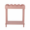 Bloomingville Scallop Side Table - Dusty Pink - RhoolSide TableBloomingvilleBloomingville Scallop Side Table - Dusty Pink