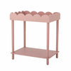 Bloomingville Scallop Side Table - Dusty Pink - RhoolSide TableBloomingvilleBloomingville Scallop Side Table - Dusty Pink
