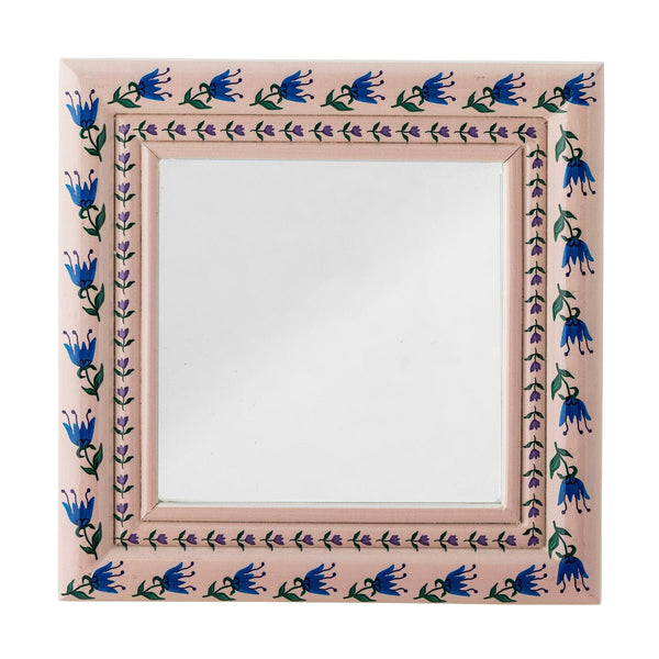 Bloomingville Square Painted Mirror - Pink - RhoolMirrorBloomingvilleBloomingville Square Painted Mirror - Pink