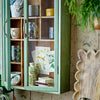 Bloomingville Vintage Look Wall Cabinet/Shelf - Green - RhoolWall CabinetBloomingvilleBloomingville Vintage Look Wall Cabinet/Shelf - Green
