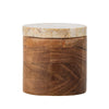 Bloomingville Wood Jar and Marble Lid - RhoolStorage JarBloomingvilleBloomingville Wood Jar and Marble Lid