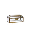 Glass and Brass Decorative Box - RhoolBoxMadam StoltzGlass and Brass Decorative Box