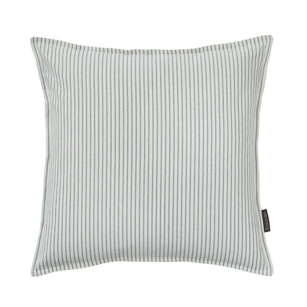 Green Striped Cushion Cover Rhool