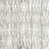 Hand Block Printed Bolster Cushion Cover - Soft White and Pale Sage - RhoolCushionRhoolHand Block Printed Bolster Cushion Cover - Soft White and Pale Sage