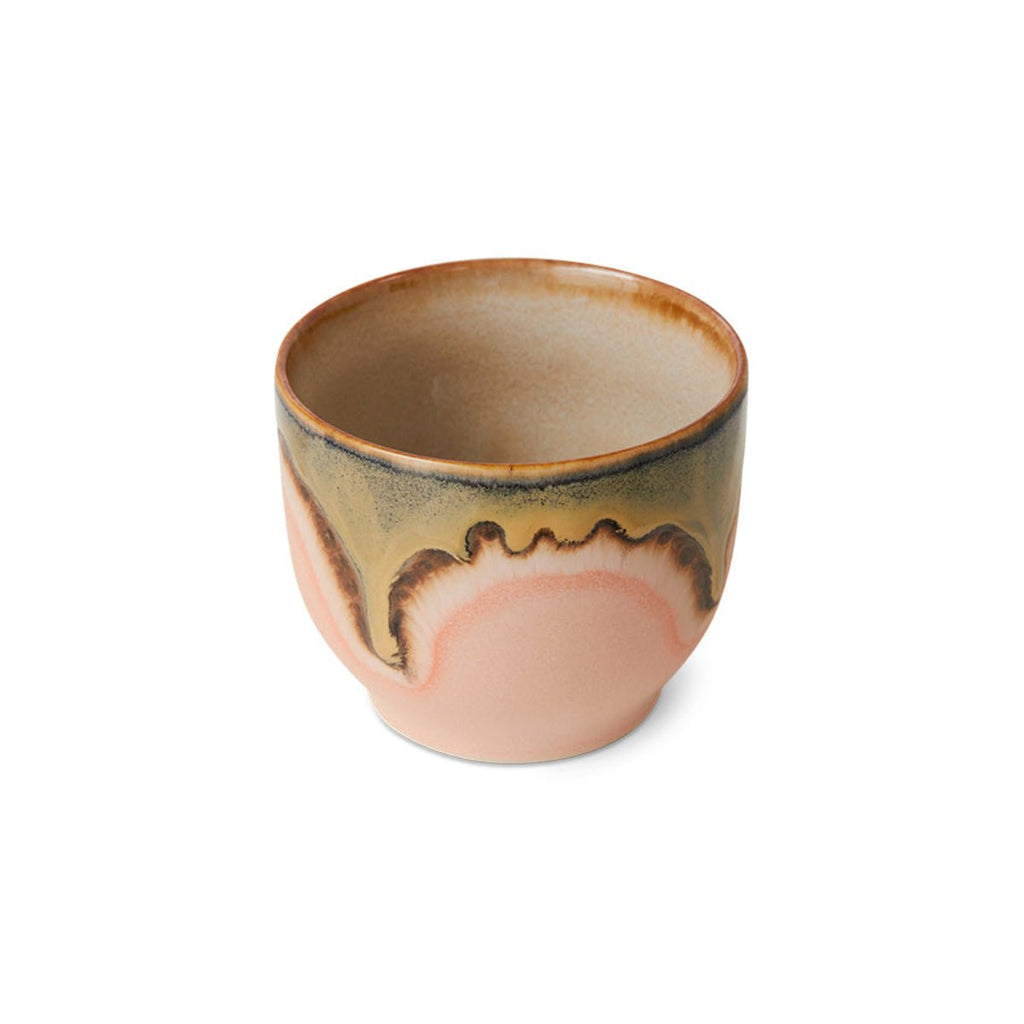 HKLiving 70's Ceramics Beaker - Blossom - RhoolMugHKLivingHKLiving 70's Ceramics Beaker - Blossom