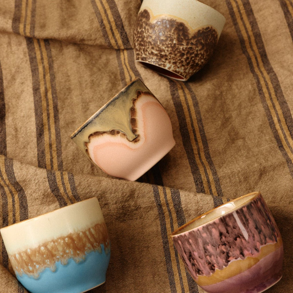 HKLiving 70's Ceramics Beaker - Shores - RhoolMugHKLivingHKLiving 70's Ceramics Beaker - Shores
