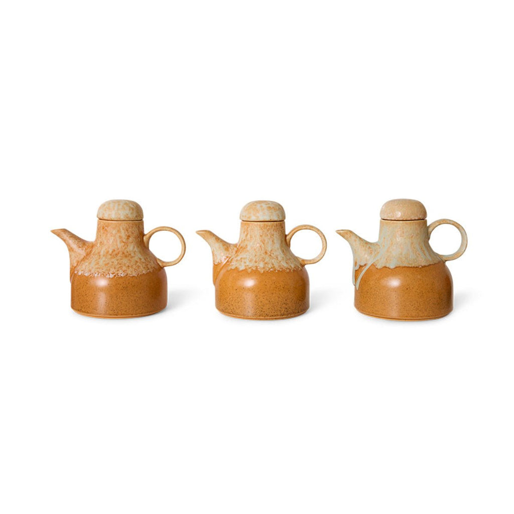 HKLiving 70's Ceramics Coffee Pot - Dunes - RhoolTeapotHKLivingHKLiving 70's Ceramics Coffee Pot - Dunes