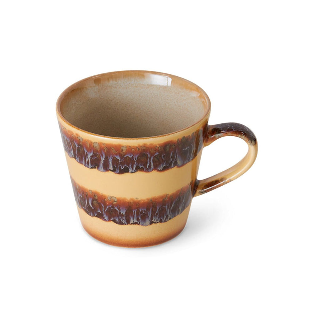 HKLiving 70's Ceramics Mug - Cliff Cappuccino - RhoolMugHKLivingHKLiving 70's Ceramics Mug - Cliff Cappuccino