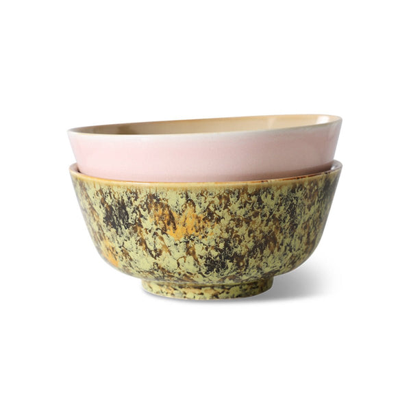 HKLiving 70's Ceramics Ramen Bowls - Ascend - RhoolBowlHKLivingHKLiving 70's Ceramics Ramen Bowls - Ascend