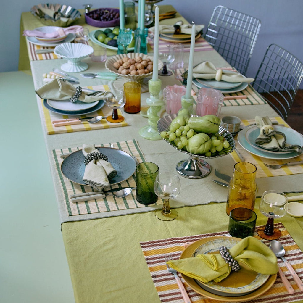 HKLiving Bamboo Placemat - Green - RhoolPlacematHKLivingHKLiving Bamboo Placemat - Green