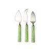 HKLiving Cheese Knives - Set of Three Sage - RhoolCheese KnivesHKLivingHKLiving Cheese Knives - Set of Three Sage
