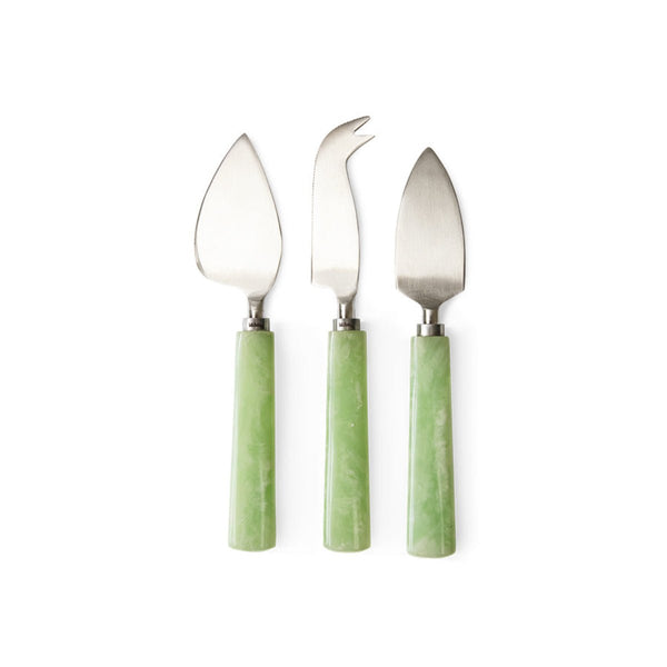 HKLiving Cheese Knives - Set of Three Sage - RhoolCheese KnivesHKLivingHKLiving Cheese Knives - Set of Three Sage