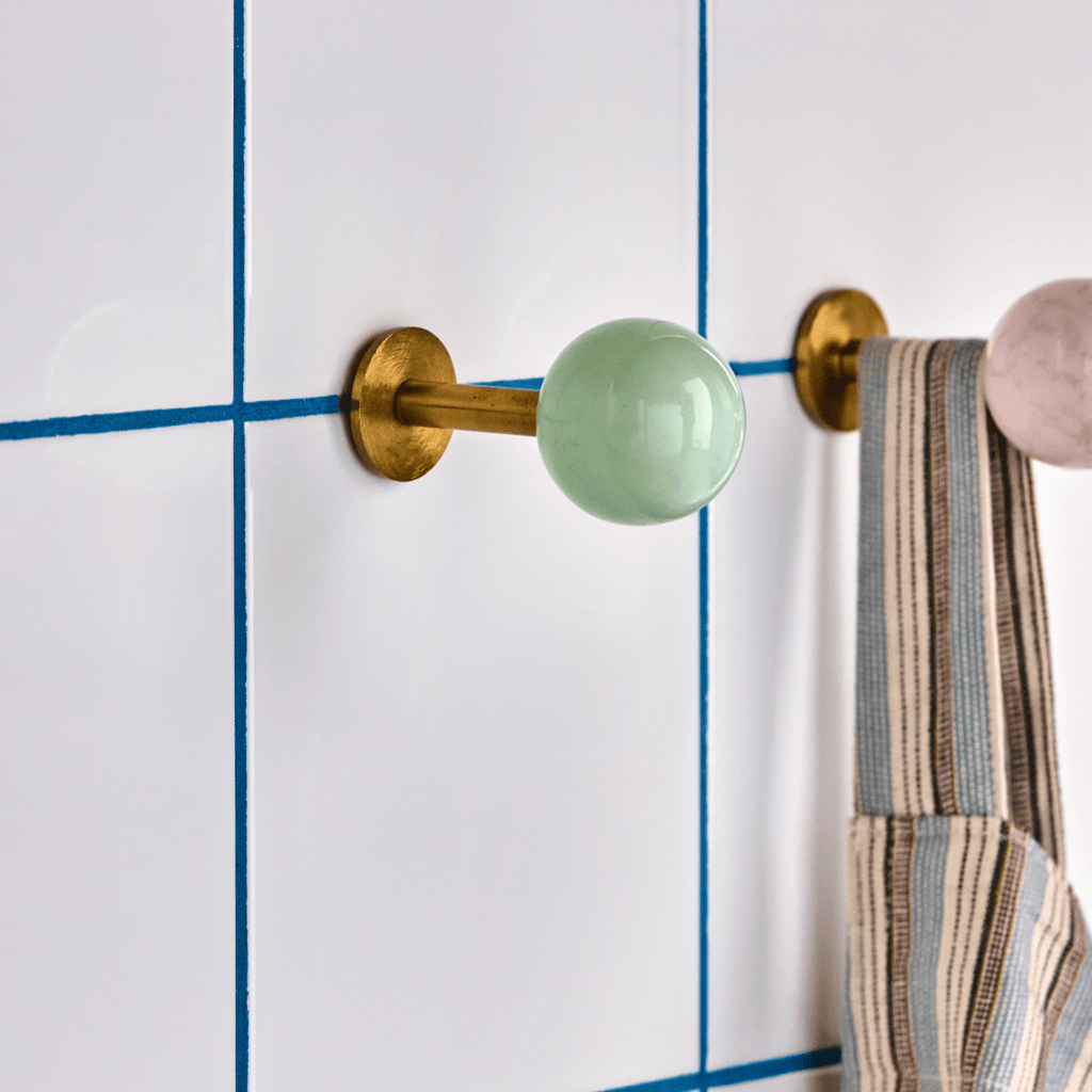 House Doctor Ball Hook - Set of Two - Aqua - RhoolStorage Hooks & RacksHouse DoctorHouse Doctor Ball Hook - Set of Two - Aqua