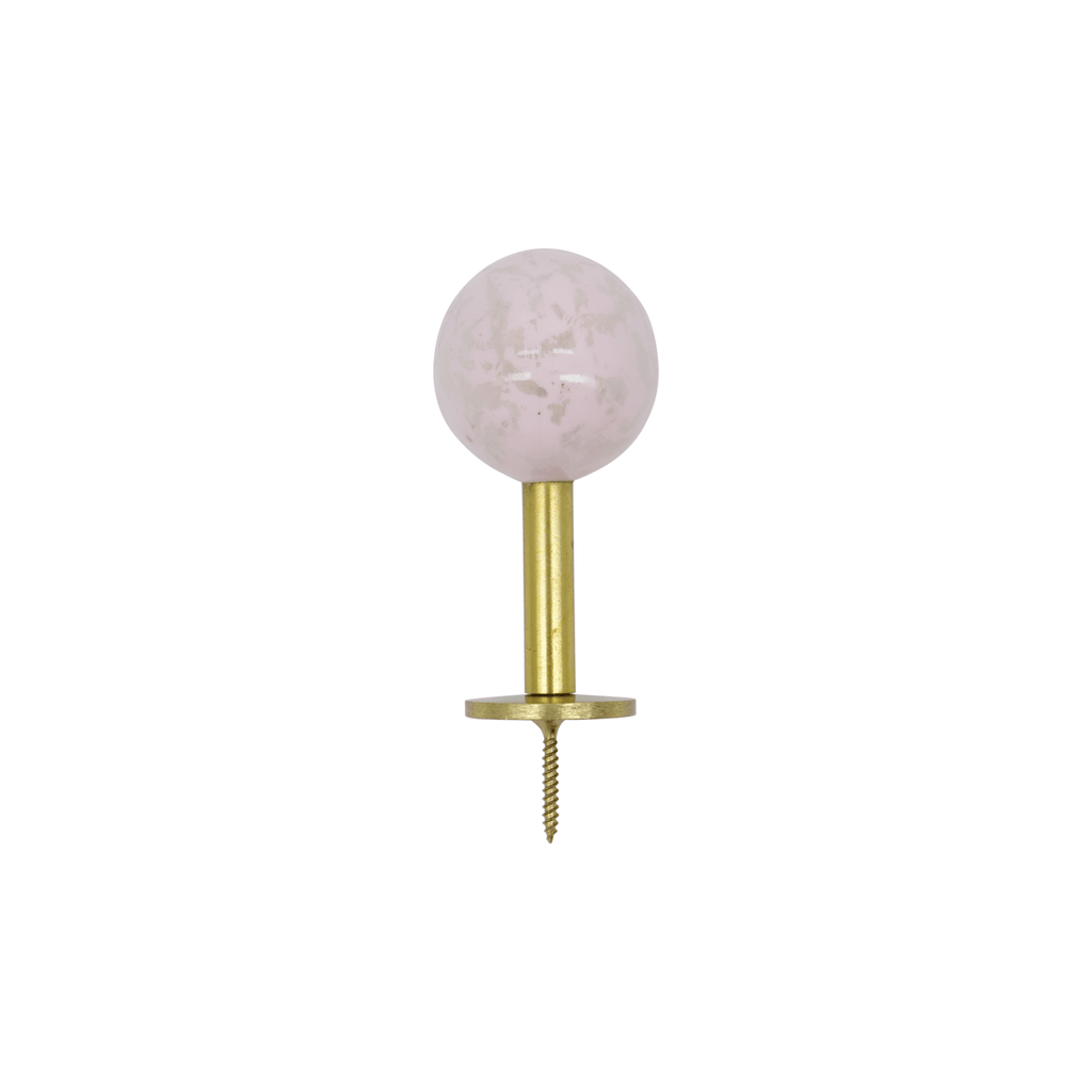House Doctor Ball Hook - Set of Two = Pink - RhoolStorage Hooks & RacksHouse DoctorHouse Doctor Ball Hook - Set of Two = Pink