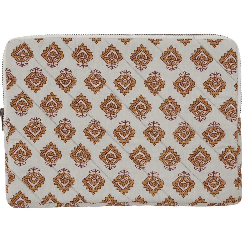 House Doctor Block Print Laptop Case - Rust - RhoolLaptop CaseHouse DoctorHouse Doctor Block Print Laptop Case - Rust