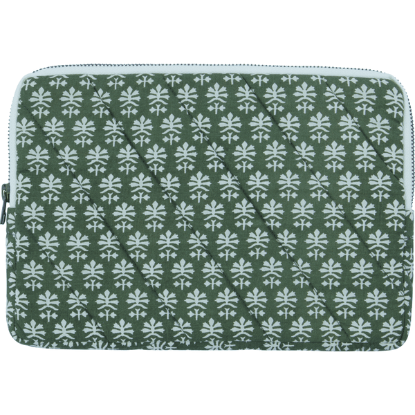 House Doctor Block Print Tablet Case - Green - RhoolIpad CaseHouse DoctorHouse Doctor Block Print Tablet Case - Green