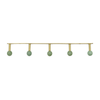 House Doctor Brass Coloured Rack - Aqua - RhoolCoat HookHouse DoctorHouse Doctor Brass Coloured Rack - Aqua