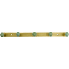 House Doctor Brass Coloured Rack - Aqua - RhoolCoat HookHouse DoctorHouse Doctor Brass Coloured Rack - Aqua