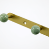 House Doctor Brass Coloured Rack - Aqua - RhoolCoat HookHouse DoctorHouse Doctor Brass Coloured Rack - Aqua