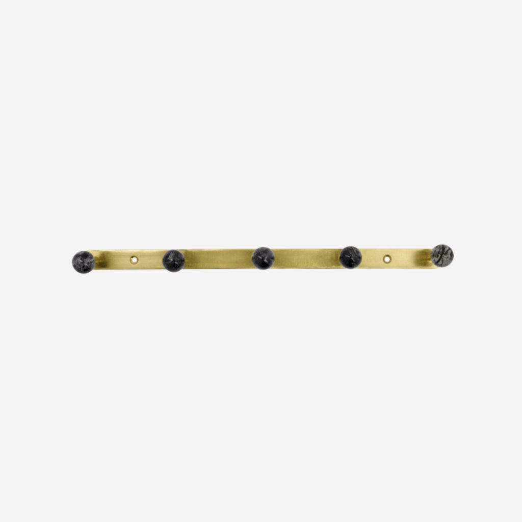House Doctor Brass Coloured Rack - Black - RhoolCoat HookHouse DoctorHouse Doctor Brass Coloured Rack - Black