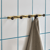 House Doctor Brass Coloured Rack - Black - RhoolCoat HookHouse DoctorHouse Doctor Brass Coloured Rack - Black