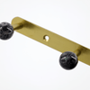 House Doctor Brass Coloured Rack - Black - RhoolCoat HookHouse DoctorHouse Doctor Brass Coloured Rack - Black
